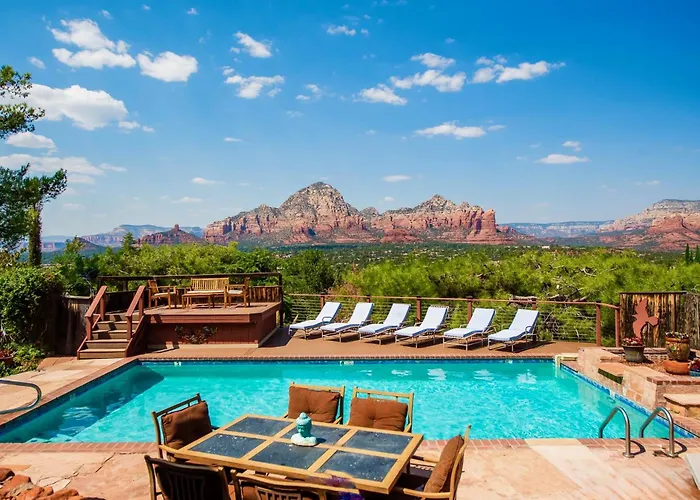 Ferienhaus Amazing Views With Pool Sedona